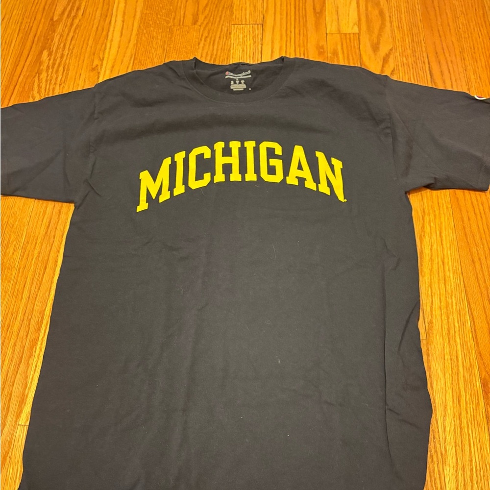 Michigan Yellow and Blue Short Sleeve Tee